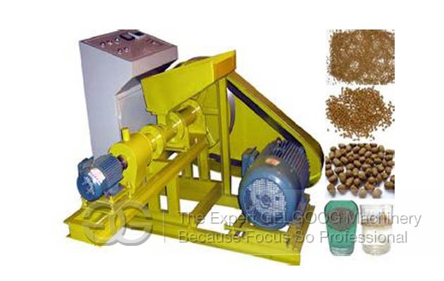 Floating fish feed pellet machine 