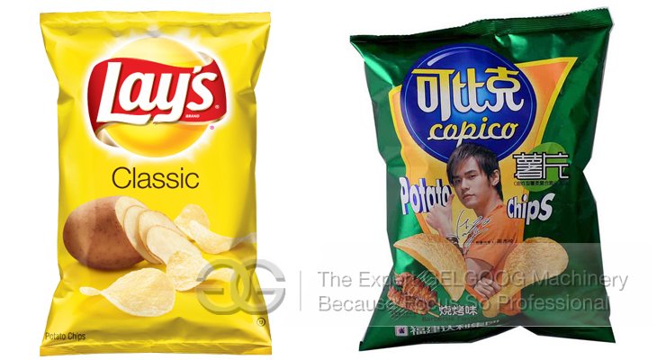 automatic potato chips packing machine 